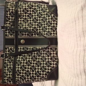 Coach diaper bag